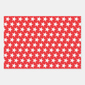Sterren Patroon 12 Inpakpapier Vel (Voorkant)
