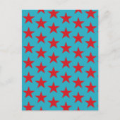 Sterren Patroon 13 Feestdagenkaart (Voorkant)