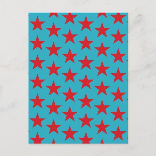 Sterren Patroon 13 Feestdagenkaart (Voorkant)