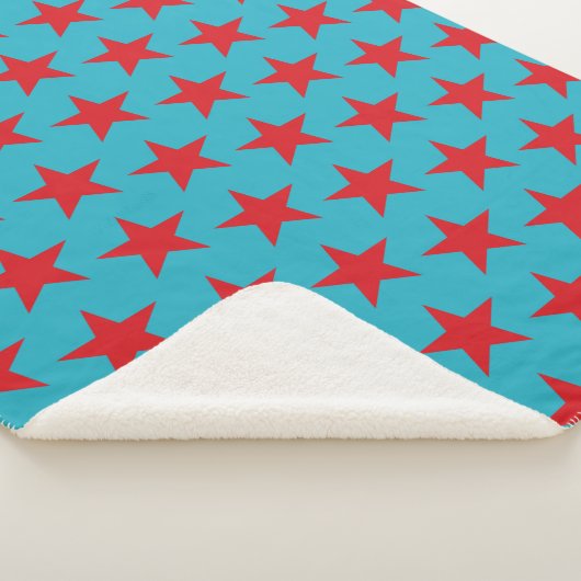 Sterren Patroon 13 Sherpa Deken (3/4)