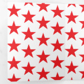 Sterren Patroon 14 Drieluik Wenskaart (Binnenzijde eerst)