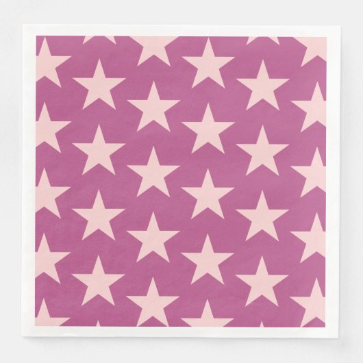 Sterren Patroon 15 Servet (Voorkant)