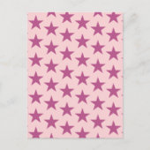 Sterren Patroon 16 Briefkaart (Voorkant)