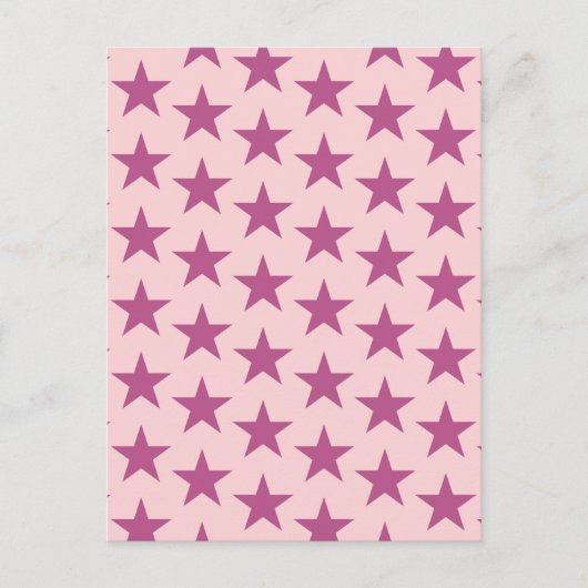 Sterren Patroon 16 Briefkaart (Voorkant)