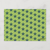 Sterren Patroon 18 Briefkaart (Achterkant)