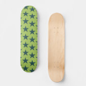 Sterren Patroon 18 Persoonlijk Skateboard (Voorkant)