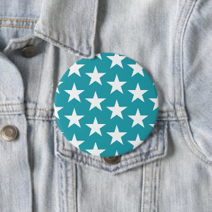 Sterren Patroon 19 Ronde Button 4,0 Cm