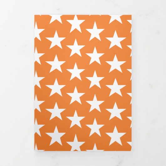 Sterren Patroon 23 Drieluik Wenskaart (Cover)