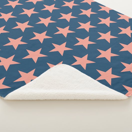 Sterren Patroon 3 Sherpa Deken (3/4)