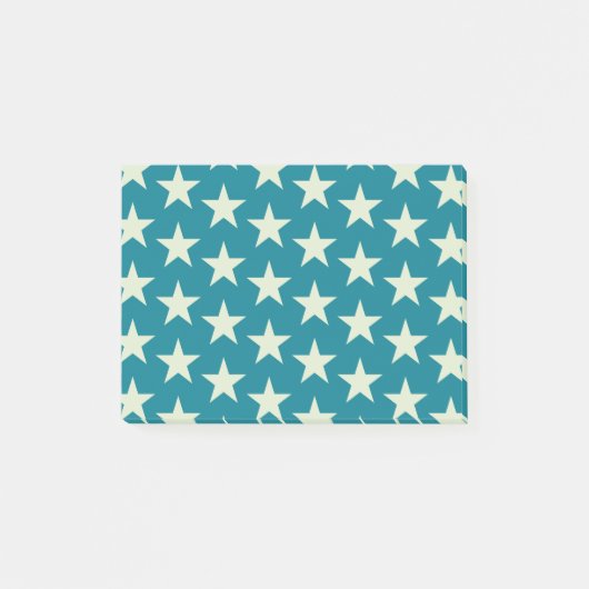 Sterren Patroon 5 Post-it® Notes (Voorkant)