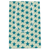 Sterren Patroon 6 Medium Cadeauzakje (Voorkant)