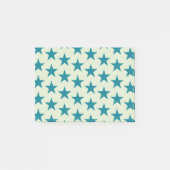 Sterren Patroon 6 Post-it® Notes (Voorkant)