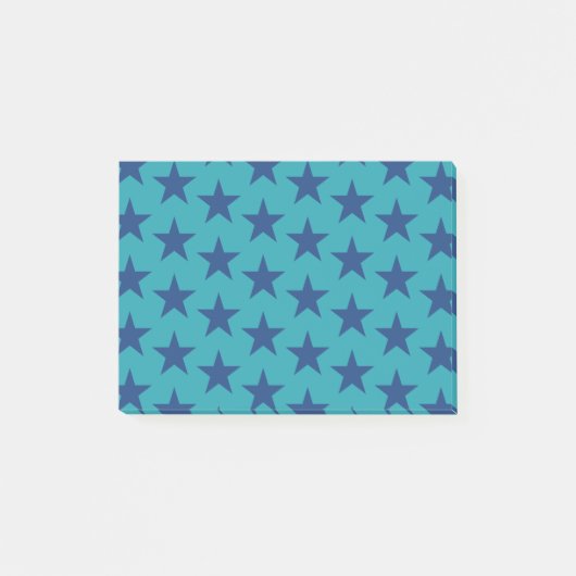 Sterren Patroon 8 Post-it® Notes (Voorkant)