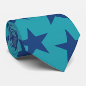 Sterren Patroon 8 Stropdas (Opgerold)