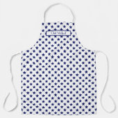 Sterren Patroon DIY Kleuren en Achtergrond SV Schort (Voorkant)