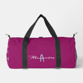 Sterren Patroon Magenta Roze Cool Trendy Monogramm Plunjezak