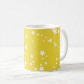 Sterren Patroon Monogram Koffiemok (Voorkant rechts)
