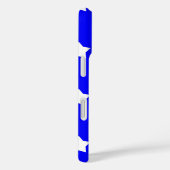 Sterren Patroon Rood Wit Blauw Achtergrond Case-Mate iPhone Case (Achterkant / Rechts)