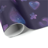 Sterren, planeten en harten cadeaupapier (Rol Hoek)