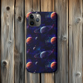 Sterren, Planeten, Galaxy, Buitenste ruimte Thema Case-Mate iPhone Case