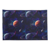 Sterren, Planeten, Galaxy, Buitenste ruimte Thema Kussensloop (Achterkant-Rechts)