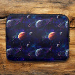 Sterren, Planeten, Galaxy, Buitenste ruimte Thema Laptop Sleeve<br><div class="desc">Koele sterren,  planeten en manen met een thema in de ruimte in het Galaxy Tablet hoesje.</div>