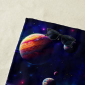 Sterren, Planeten, Galaxy, Buitenste ruimte Thema Strandlaken (In situ)