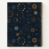 Sterren & Planeten Patroon | BABY SHOWER Notitieboek (Achterkant)