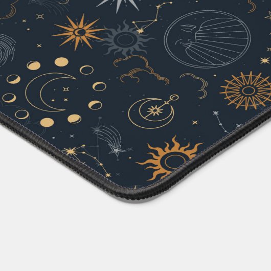 Sterren & Planeten Patroon Bureaumat (Hoek)