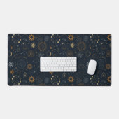 Sterren & Planeten Patroon Bureaumat (Keyboard & Muis)
