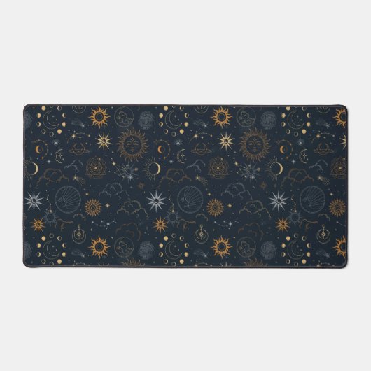 Sterren & Planeten Patroon Bureaumat (Voorkant)