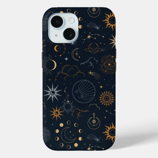 Sterren & Planeten Patroon Case-Mate iPhone Case (Achterkant)