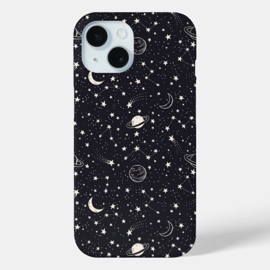 Sterren & Planeten Patroon Case-Mate iPhone Case (Achterkant)