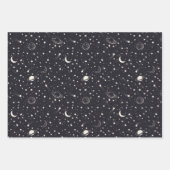 Sterren & Planeten Patroon Inpakpapier Vel (Voorkant)