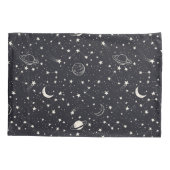 Sterren & Planeten Patroon Kussensloop (Achterkant-Links)