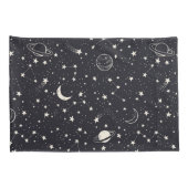 Sterren & Planeten Patroon Kussensloop (Achterkant-Rechts)