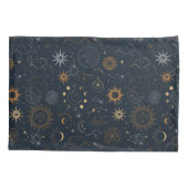 Sterren & Planeten Patroon Kussensloop (Achterkant-Links)