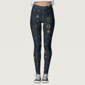 Sterren & Planeten Patroon Leggings (Voorkant)