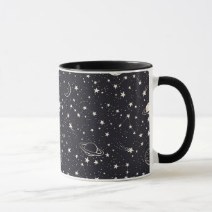 Sterren & Planeten Patroon Mok