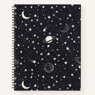 Sterren & Planeten Patroon Notitieboek