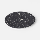 Sterren & Planeten Patroon Papieren Bordje (Gekanteld)