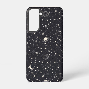 Sterren & Planeten Patroon Samsung Galaxy Hoesje