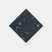 Sterren & Planeten Patroon Servet (Hoek)