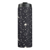 Sterren & Planeten Patroon Thermosbeker (Voorkant)