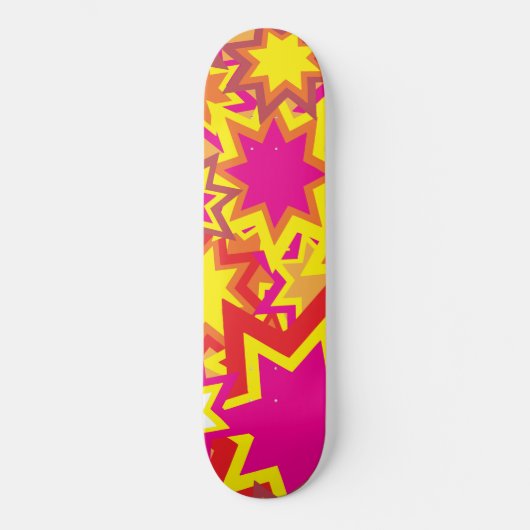 Sterren Power Skateboard (Voorkant)