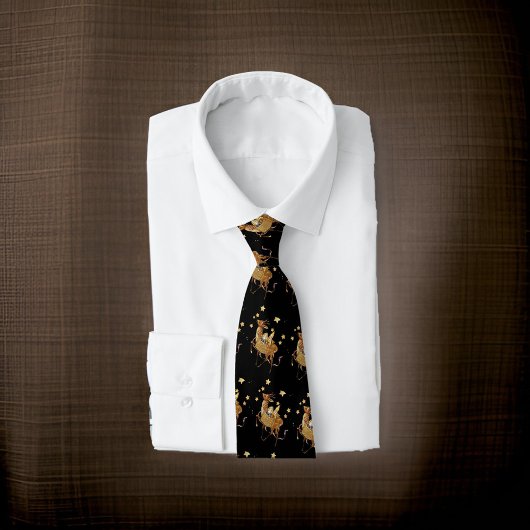 Sterren  rendier slee stropdas