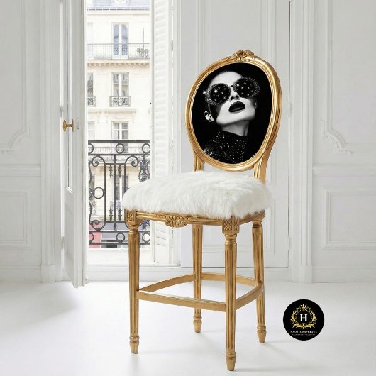 Sterren Rhinestone Zonnebril Decoupage Tissuepapier