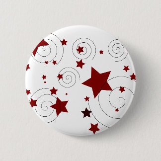 Sterren Ronde Button 5,7 Cm