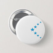 Sterren Ronde Button 5,7 Cm (Voorkant /achterkant)