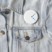 Sterren Ronde Button 5,7 Cm (In situ)